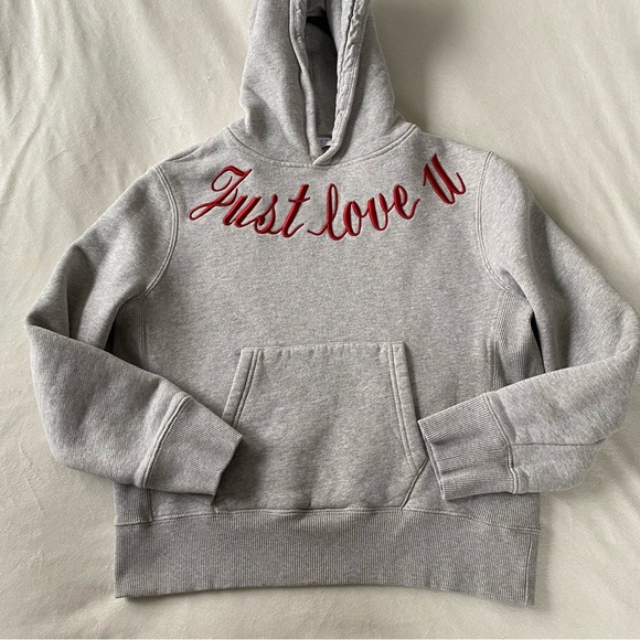 Sandro just love u grey hoodie size 1 - Picture 2 of 8
